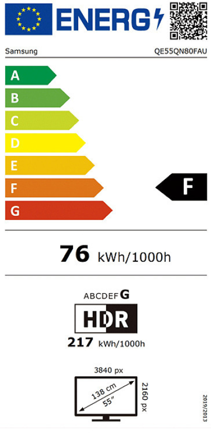 TV Samsung QE50QN80F 50'' Smart 4K Mini LED AI